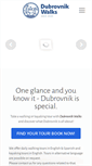 Mobile Screenshot of dubrovnikwalks.com